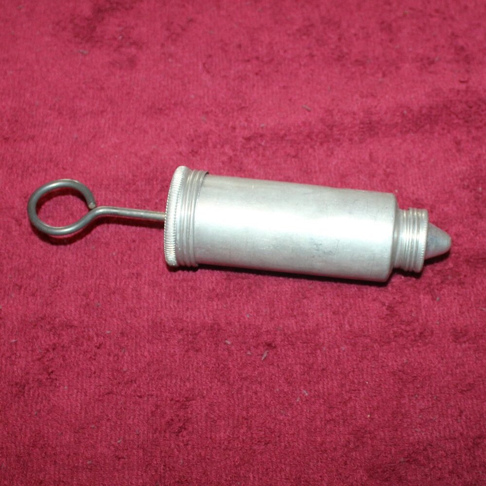 Vintage 1950's Aluminum Cake Decorator Press, 1 Tip